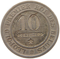 BELGIUM 10 CENTIMES 1863 Leopold I. (1831-1865) DATE ERROR #a046 0387 - 10 Cents