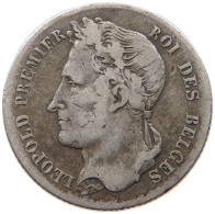 BELGIUM 1/2 FRANC 1834  #t011 0307 - 1/2 Frank