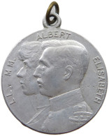 BELGIUM MEDAL 1914-1916 Albert I. 1909-1934 ALBERT ELISABETH 1914-1916 #a021 1129 - Non Classificati