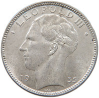 BELGIUM 20 FRANCS 1935 LEOPOLD III. (1934-1951) #a020 0229 - 20 Francs