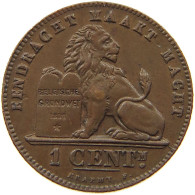BELGIUM CENTIME 1894 Leopold II. 1865-1909 #a014 0545 - 10 Centimes