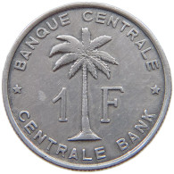 BELGIAN CONGO FRANC 1959  #s042 0637 - 1951-1960: Baudouin I.