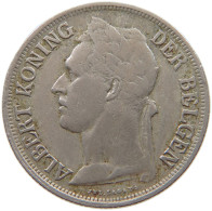 BELGIAN CONGO FRANC 1926  #s039 0275 - 1910-1934: Albert I.