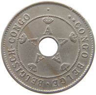 BELGIAN CONGO 10 CENTIMES 1911  #a017 0953 - 1910-1934: Albert I.