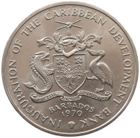 BARBADOS 4 DOLLARS 1970  #t162 0555 - Barbados (Barbuda)