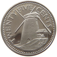 BARBADOS 25 CENTS 1980  #a016 0725 - Barbados