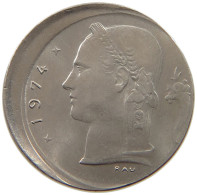 BELGIUM FRANC 1974 MINTING ERROR 1 FRANC 1974 OFF-CENTER #t065 0285 - 1 Franc