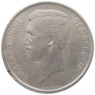 BELGIUM FRANC 1914 Albert I. 1909-1934 #a044 0859 - 1 Franc