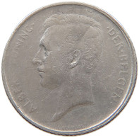 BELGIUM FRANC 1912 Albert I. 1909-1934 #a081 0615 - 1 Franc