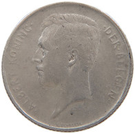 BELGIUM FRANC 1911 Albert I. 1909-1934 #a081 0613 - 1 Franc