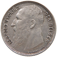 BELGIUM FRANC 1909 Leopold II. 1865-1909 #c019 0027 - 1 Franc