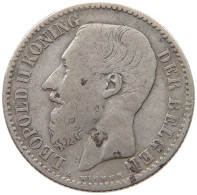BELGIUM FRANC 1887 Leopold II. 1865-1909 #c002 0255 - 1 Franc