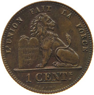 BELGIUM CENTIME 1876 Leopold II. 1865-1909 #c011 0377 - 1 Centime