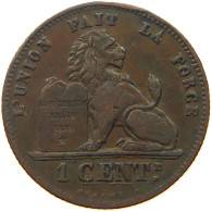 BELGIUM CENTIME 1876 Leopold II. 1865-1909 #s052 0401 - 1 Centime