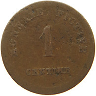 BELGIUM CENTIME 1833 GAND GENT #t149 0319 - 1 Cent