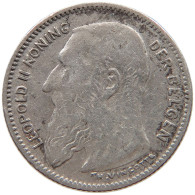BELGIUM 50 CENTIMES 1909 Leopold II. 1865-1909 #c049 0009 - 50 Cents