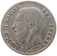 BELGIUM 50 CENTIMES 1899 Leopold II. 1865-1909 #a082 0495 - 50 Cents
