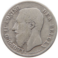 BELGIUM 50 CENTIMES 1898 Leopold II. 1865-1909 #c052 0247 - 50 Cent