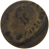 BELGIUM 50 CENTIMES  OVERSTRUCK #a036 0659 - Sonstige & Ohne Zuordnung