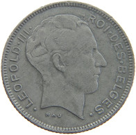 BELGIUM 5 FRANCS 1943 LEOPOLD III. (1934-1951) #a086 0455 - 5 Francs