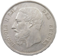 BELGIUM 5 FRANCS 1873  #t005 0131 - 5 Francs