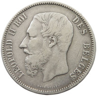 BELGIUM 5 FRANCS 1869  #t002 0001 - 5 Frank