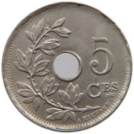 BELGIUM 5 CENTIMES 1923 Albert I. 1909-1934 PLANCHET ERROR #s067 1071 - 5 Cents