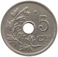 BELGIUM 5 CENTIMES 1931 Albert I. 1909-1934 #c058 0425 - 5 Cent