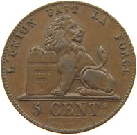 BELGIUM 5 CENTIMES 1850  #t132 0603 - 5 Cents