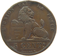 BELGIUM 5 CENTIMES 1848 Leopold I. (1831-1865) #s004 0167 - 5 Cents