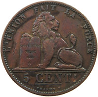 BELGIUM 5 CENTIMES 1847  #t061 0185 - 5 Cent