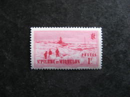 Saint Pierre Et Miquelon: TB N° 181, Neuf Xx. - Unused Stamps