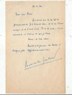 MAXIMILIEN GAUTHIER (1893 1977 PARIS) JOURNALISTE CRITIQUE D'ART FRANCAIS LETTRE A SIGNATURE 1926 - Ecrivains