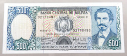 BOLIVIA 500 PESOS 1981  #alb049 0011 - Bolivie