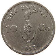 BOLIVIA 10 CENTAVOS 1937  #a061 0377 - Bolivie