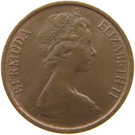 BERMUDA CENT 1971 Elizabeth II. (1952-2022) #a014 0143 - Bermudes