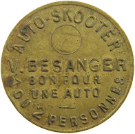 BELGIUM TOKEN  TOKEN V. BESANGER AUTO-SKOOTER #a062 0241 - Andere & Zonder Classificatie