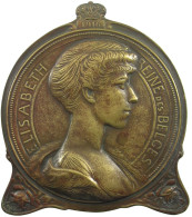 BELGIUM MEDAL 1916 ELISABETH #bs02 0009 - Non Classificati