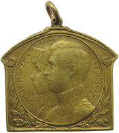 BELGIUM MEDAL 1916 Albert I. 1909-1934 WW1 MEDAL 1916 SCHAERBEEK #s006 0295 - Sin Clasificación