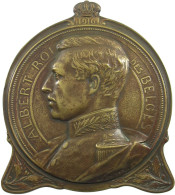 BELGIUM MEDAL 1916 Albert I. 1909-1934 #bs02 0017 - Non Classés