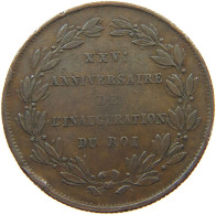 BELGIUM MEDAL 1856 Leopold I. (1831-1865) 25 ANNIVERSARY INAUGURATION #a050 0639 - Zonder Classificatie