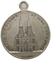 BELGIUM MEDAL  Leopold II. 1865-1909 EGLISE S.S. PIERRE ET PAUL D'OSTENDE, FISCH #tm1 0083 - Sin Clasificación