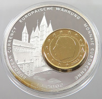 BELGIUM MEDAILLE 2002 EUROPEAN CURRENCY #sm08 0649 - Sonstige & Ohne Zuordnung