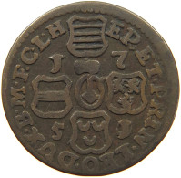 BELGIUM LIEGE LIARD 1750/1 RARE #t137 0263 - 975-1795 Hochstift Lüttich