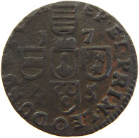 BELGIUM LIEGE LIARD 1745  #c063 0573 - 975-1795 Principauté De Liège 