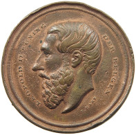 BELGIUM MEDAL  Leopold II. 1865-1909 VAN HET NOORDEN #tm4 0563 - Non Classificati