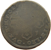 BELGIUM LIEGE 4 LIARDS 1751  #s075 0655 - 975-1795 Principado De Lieja