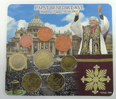 BRD KMS SET 2005 BENEDICT XVI. 2005-2013 #ns04 0019 - Sets De Acuñados &  Sets De Pruebas