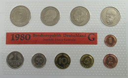 BRD KMS SET 1980 G  #ns02 0217 - Münz- Und Jahressets