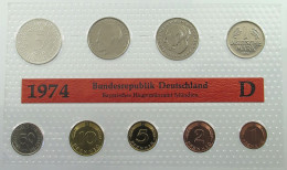 BRD KMS SET 1974 D  #ns03 0065 - Münz- Und Jahressets